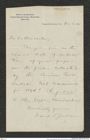 Nachlass Franz Steindachner, Brief von David Starr Jordan an Franz Steindachner (06.12.1895), Inv.Nr. 259.12, Seite 1